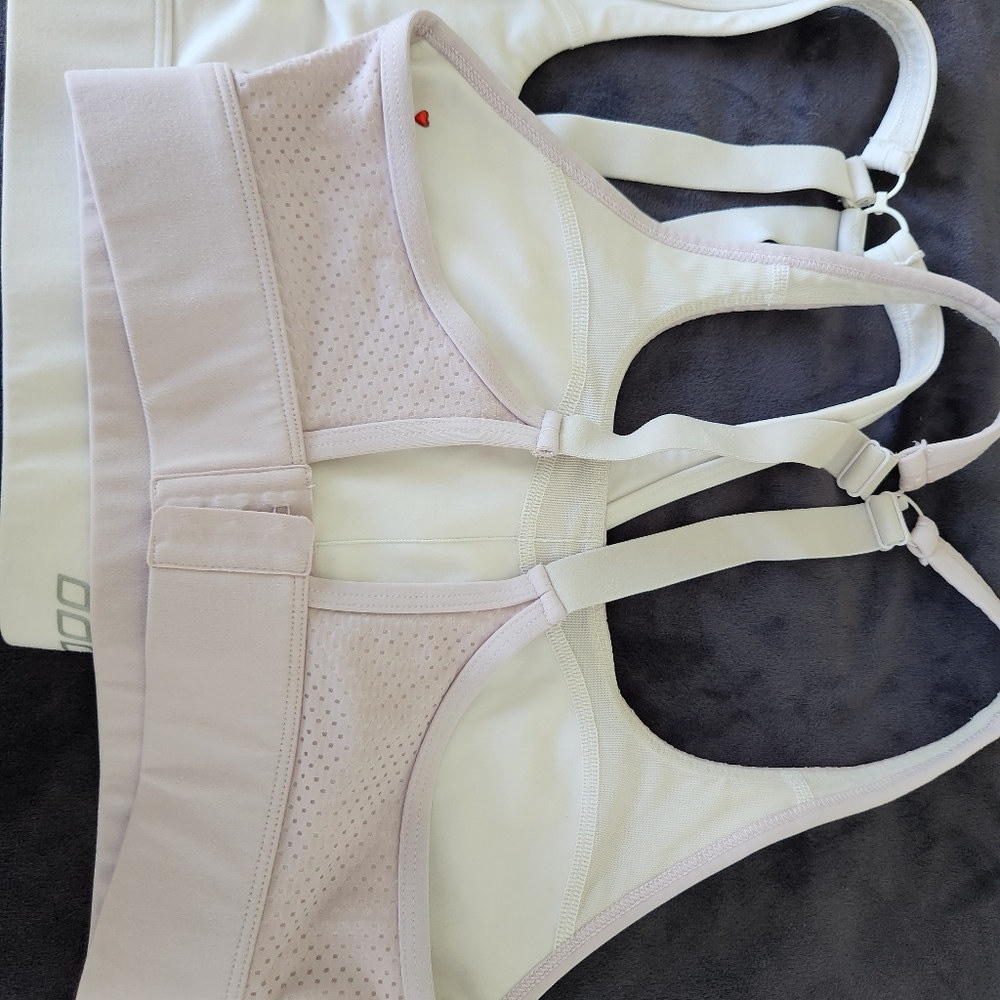 2 x Lorna Jane size S sports crops bras - Picture 2 of 3